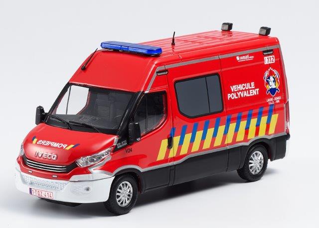 IVECO DAILY Pompiers véhicule polyvalent (пожарный Бельгия) 2019