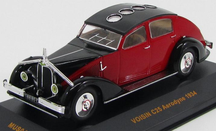 Voisin C25 Aerodyne (1934) Red and Black