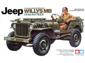 Сборная модель Американский 1/4-тонный джип 4х4 Willys MB