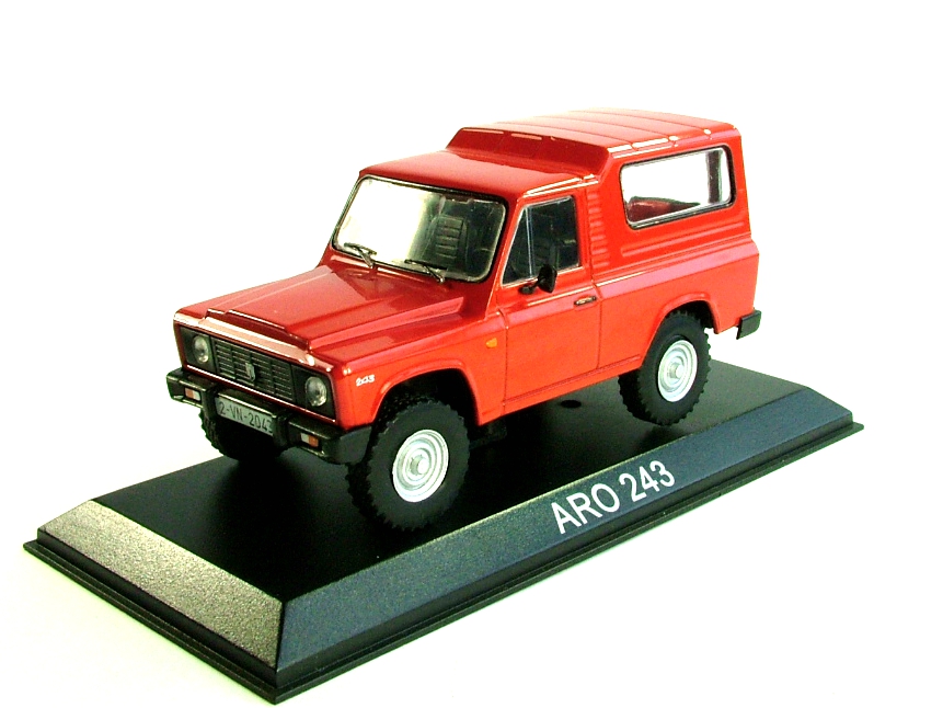 ARO 243, Автолегенды СССР 161, красный (без журнала)