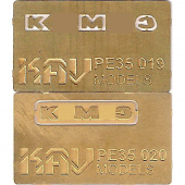Набор буквы и табличка на решетку радиатора для ICM 35001