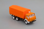 Камский грузовик 5320 тент,оранжевый,оранжевая решётка