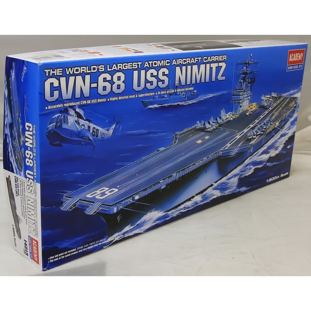 Сборная модель авианосец Cvn-68 Uss Nimitz