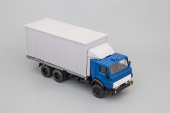 Камский грузовик-53212, контейнер, синий/серый, спойлер