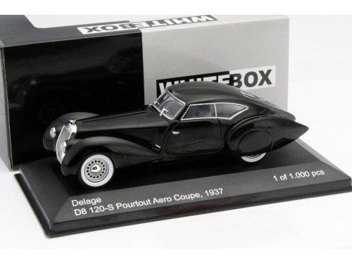 Delage D8 120-S Pourtout Aero Coupe 1937 Black