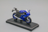 Yamaha YZF-R6, blue/black