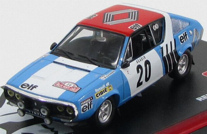 Renault 17 Gordini - Rally Montecarlo 1975