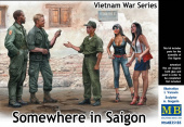 Сборная модель "Somewhere in Saigon" Vietnam War series