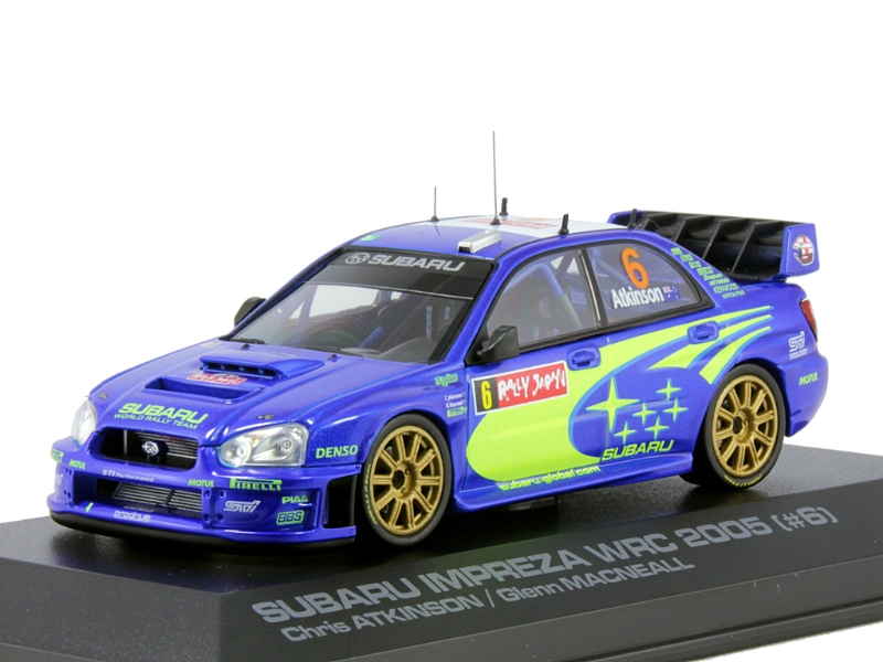 Уценка! Subaru Impreza #6 WRC 2005 Rally Japan, Chris Atkinson - Glenn Macneall