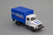 Уценка! Газ 3307 фургон Почта России, белый/синий