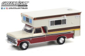 FORD F-250 Camper Special with Large Camper 1974 Candy Apple Red/White 