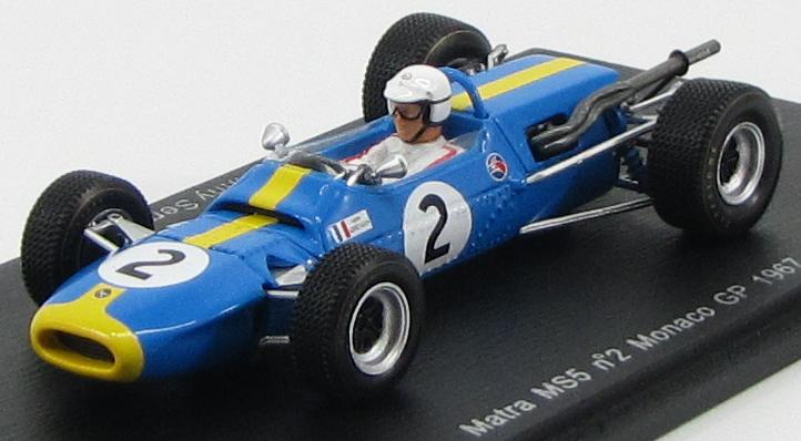 Matra F1 MS5 #2 Monaco GP 1967 Johnny Servoz-Gavin