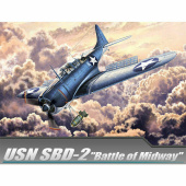 Сборная модель SBD-2 Dauntless 'Battle of Midway'