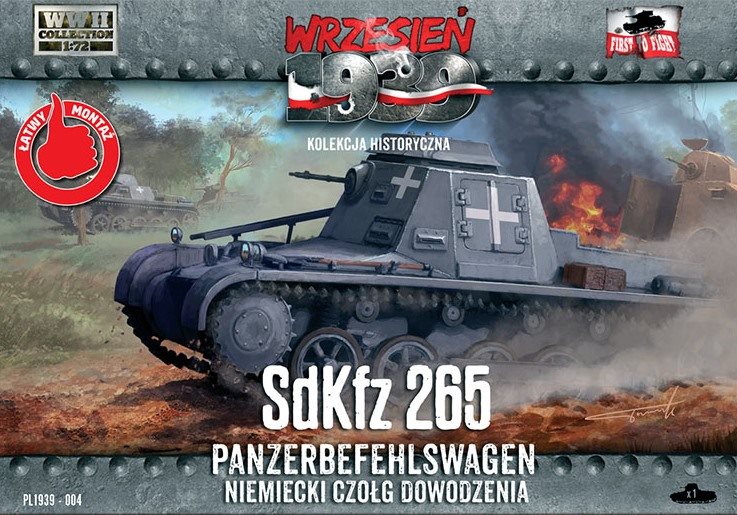 Сборная модель Sd.Kfz.265 германский танк