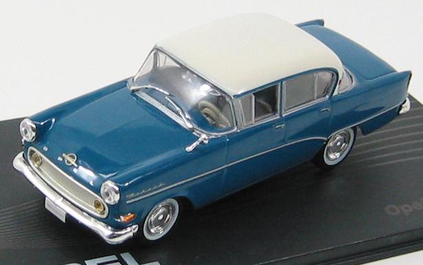 Opel Rekord PI 4-doors (1957-1960) Blue/Creme