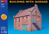 Сборная модель Наборы для диорам BUILDING WITH GARAGE