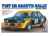 Сборная модель FIAT 131 Abarth Rally Olio с двумя фигурками пилотов