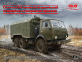 Сборная модель Советский 6-колесный армейский автомобиль с закрытым кузовом