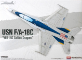 Сборная модель Самолет USN F/A-18C "VFA-192 Golden Dragons"