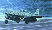 Сборная модель Самолёта  Messerschmitt Me 262 B-1a/U1 (Hi-Tech Kit)