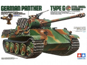 Сборная модель Немецкий танк Panther Type G (версия со стальными катками) и прибором ночного видения с 1фигурой танкиста