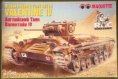 Сборная модель Valentine IV британский танк