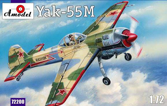 Сборная модель Yak-55M Пилотажный самолёт