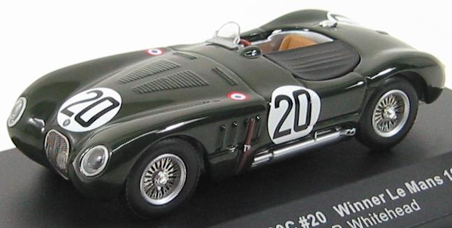 Jaguar C-Type  #20 (P.Walker, P.Whitehead)  Winner Le Mans 1951