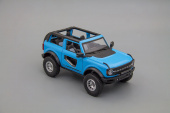 Ford BRONCO, голубой, 210x100 мм 1:24