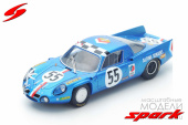 Alpine A210 #55 14th Le Mans 1968 J.-C. Andruet - J.-P. Nicolas