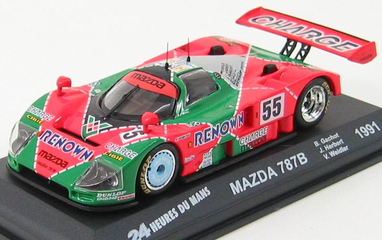 Mazda 787B Winner 24h Le Mans 1991 + журнал #2