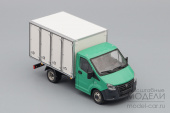 ГАЗель NEXT A21R23 хлебный фургон, зеленый / серый