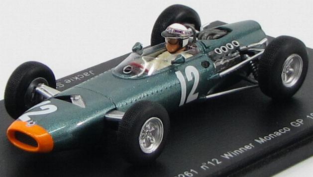 BRM P261 #12 Winner Monaco GP 1966 Jackie Stewart