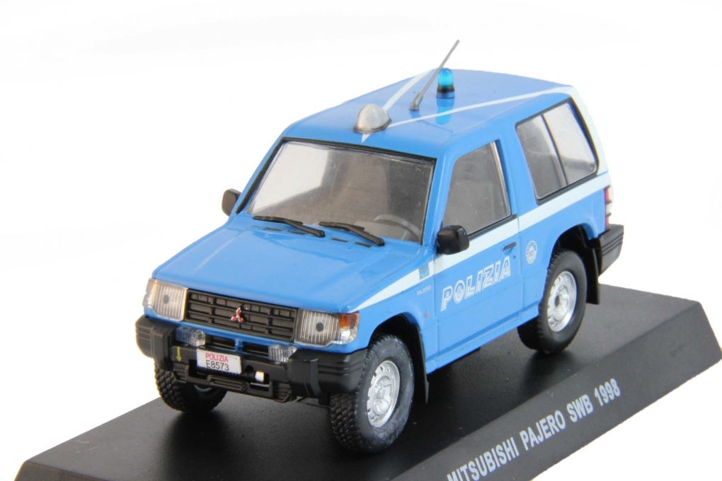 Mitsubishi Pajero SWB Polizia (1998), СпецВыпуск 4, темно-голубой