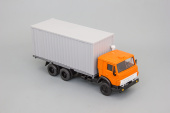 Камский грузовик-53212, контейнер, оранжевый/серый