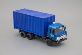 Камский грузовик 53212 контейнер Почта, синий