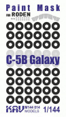 Окрасочная маска на C-5B Galaxy (Roden 330)