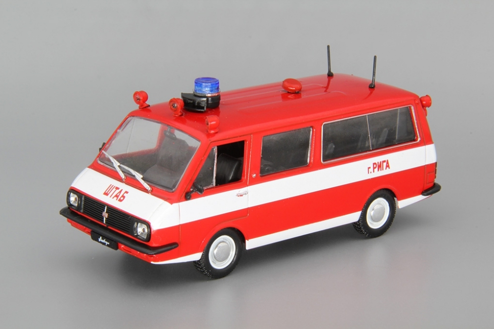 (Автомобиль на службе №12) - РАФ-22034 пожарный(БЕЗ ЖУРНАЛА)