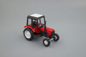 Трактор МТЗ-82 пластик 2х цветный(красно-черный)