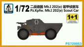 Сборная модель Немецкий бронеавтомобиль pz.kpfw. МК.I 202(e) Scout Car