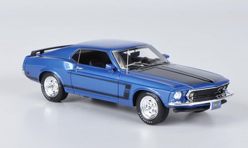 Ford Mustang Boss 1969 (Acapulco Blue Metallic)