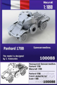 Сборная модель Французский бронеавтомобиль Panhard 178B
