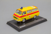 Skoda 1203 (1974) 1:43 - Ambulance, Yellow/Red