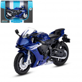 Мотоцикл YAMAHA YZF-R1, синий 1:18
