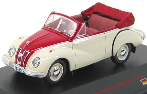 IFA F9 Cabrio (1953) White and Red