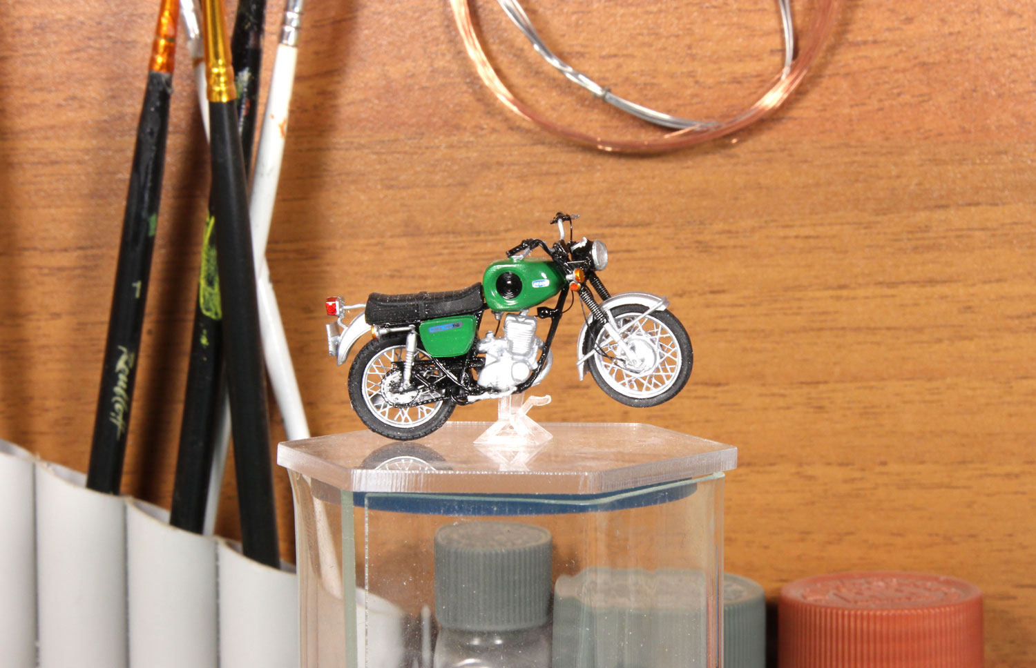 Планета-Спорт мотоцикл (зелёный)