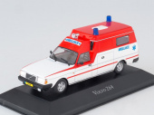 Volvo 264GL "Dutch Ambulance" (скорая медицинская помощь) 1974 White/Red