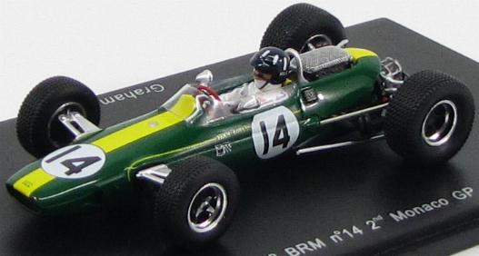 Lotus 33 BRM #14 2nd Monaco GP 1967 Graham Hil