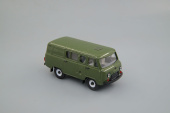 УАЗ-39099 грузопассажирский (металл, зелёный)