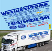 Транспортная компания Westukravto (синий) 